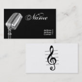 StimmenLessions Visitenkarten Visitenkarte (Vorne/Hinten)