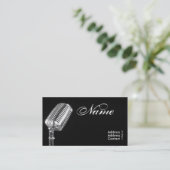 StimmenLessions Visitenkarten Visitenkarte (Stehend Vorderseite)