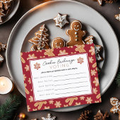 Stimmkarte Wahlzettel Weihnachts-Cookie-Exchange-P
