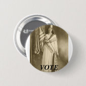 Stimmrecht liberity Dame, ABSTIMMUNGS-KNOPF Button (Vorne & Hinten)