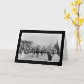 Stimmrecht-Parade Washington, DC 1913 Karte (Gelbe Blume)