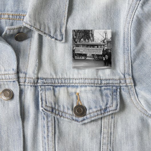 Stimmrecht Rally, 1919 Button (Beispiel)