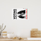 Stimmrecht spielt keine Rolle - sie war nicht der Poster (Küche)