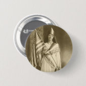 Stimmrechtfreiheits-Damenknopf Button (Vorne & Hinten)