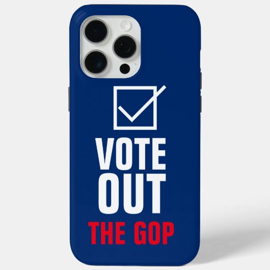 Stimmt die GOP Blaues Häkchen ab Case-Mate iPhone Hülle (Rückseite)