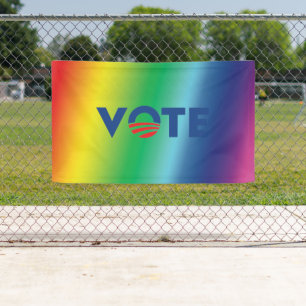 Stimmt Hoffnung Regenbogenfarben Gay Pride lgbtq Banner