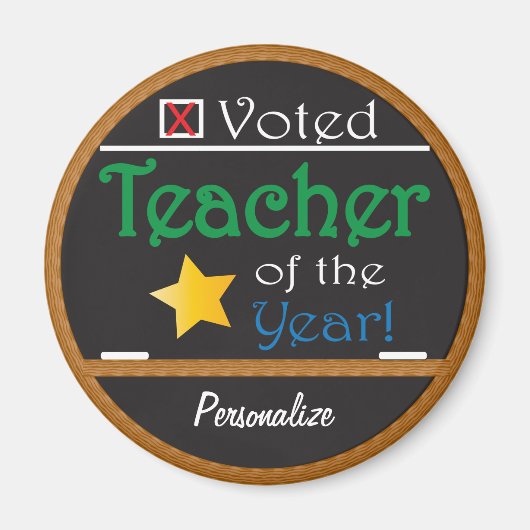 Stimmt, Lehrer des Jahres Magnet (Vorne)