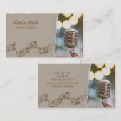 Stimmtrainer Visitenkarte (Vorne/Hinten)