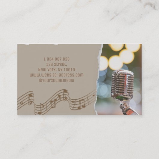 Stimmtrainer Visitenkarte (Rückseite)