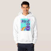 Stimmung, Alien Regenbogen Hoodie (Vorne ganz)