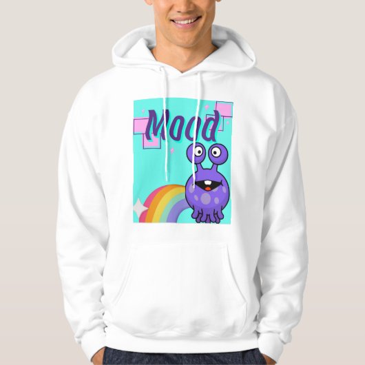 Stimmung, Alien Regenbogen Hoodie (Vorderseite)