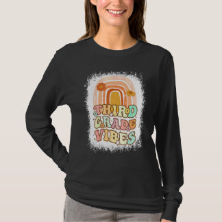 Stimmung der dritten Klasse Regenbogen gebleicht R T-Shirt