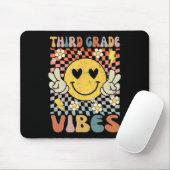 Stimmung der dritten Klasse Retro-Lehrer der 3. Kl Mousepad (Mit Mouse)