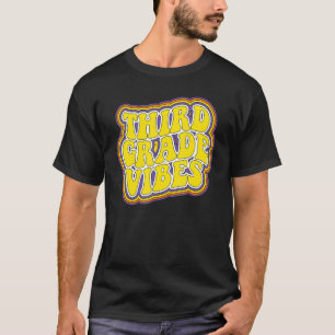 Stimmung der dritten Klasse Retro Zurück zur Schul T-Shirt