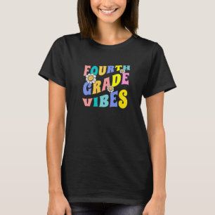 Stimmung der vierten Klasse Erster Schultag zurück T-Shirt