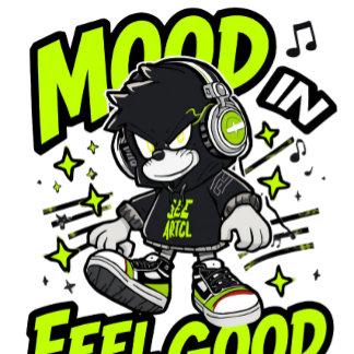 Stimmung Feel Good - Anime Streetwear Gamer Vibe T-Shirt