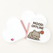 Stimmung: Offline - Funny Cartoon Offline Design Notizblock (Innenseite)