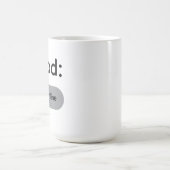 Stimmung: Offline MCoffee-Tasse Kaffeetasse (Mittel)