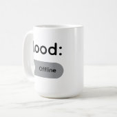 Stimmung: Offline MCoffee-Tasse Kaffeetasse (Vorderseite Links)