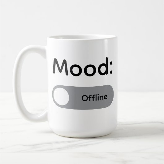 Stimmung: Offline MCoffee-Tasse Kaffeetasse (Links)