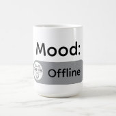 Stimmung: Offline MCoffee-Tasse Kaffeetasse (Mittel)
