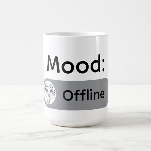 Stimmung: Offline MCoffee-Tasse Kaffeetasse (Mittel)