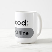 Stimmung: Offline MCoffee-Tasse Kaffeetasse (VorderseiteRechts)