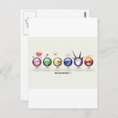 Stimmung Postkarte (Vorne/Hinten)