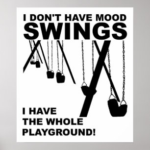 Stimmung Spielplatz Lustiges Poster