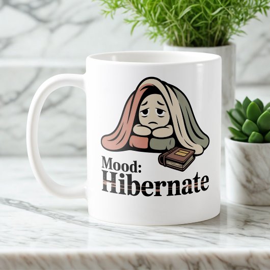 Stimmung: Winterschlaf | Gemütlicher Rückzug mit S Kaffeetasse
