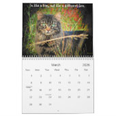 Stimmungen eines mürrischen Engels Kalender (Mär 2026)