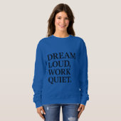 Stimmungen sprechen lauter als Worte Sweatshirt (Vorne ganz)