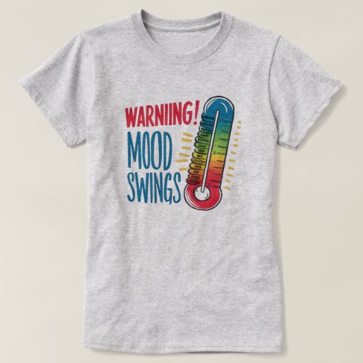 Stimmungsmessgerät T-Shirt (Design vorne)