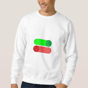 Stimmungsschalter Emoji Männerhoodie / Sweatshirt