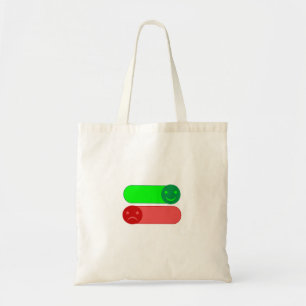 Stimmungsschalter Emoji Tote Tasche