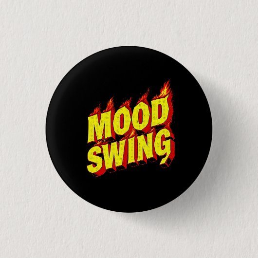 Stimmungsschwankung Button (Vorderseite)