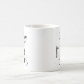 Stimmungsschwankungen Funny Sprichwort Moody PMS S Kaffeetasse (Mittel)