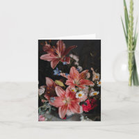 Stimmungsvolle malerische Blumenkunst-Foto
