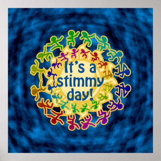 Stimmy Day Posters Poster (Vorne)