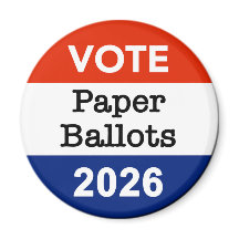 Stimmzettel Wahlzettel 2026 Midterm-Wahl Papierbec