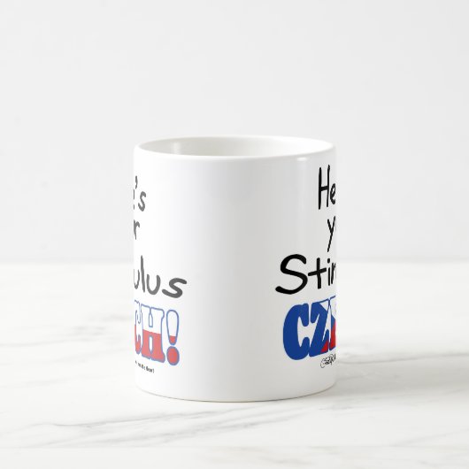Stimulus Tschechisch! Kaffeetasse (Mittel)