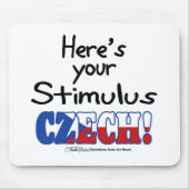 Stimulus Tschechisch! Mousepad (Vorne)