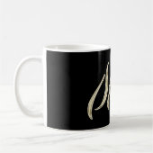 Stina white gold Handwriting Tasse Kaffeetasse (Links)