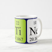 Stine Periodenname Tasse (VorderseiteRechts)