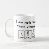 Stine Periodenname Tasse (Links)