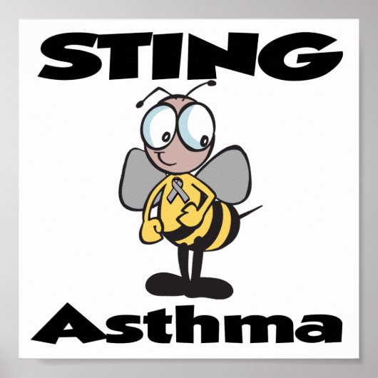 STING Asthma Poster (Vorne)