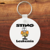 STING Leukämie (orange) Schlüsselanhänger (Vorderseite)