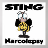 STING Narcolepsy Poster (Vorne)