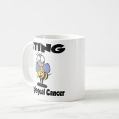 STING Ösophaguskrebs Kaffeetasse (Vorderseite Links)