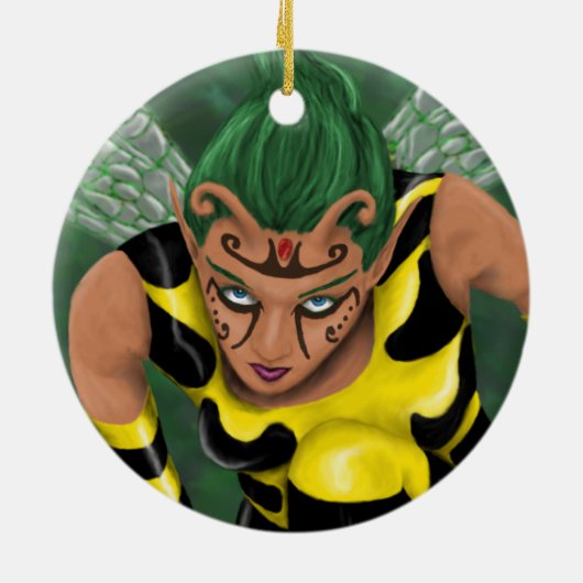 Stinger Keramik Ornament (Hinten)